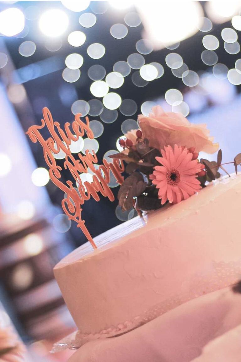 Cake topper Felices para siempre