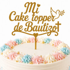 Mi Cake topper de Bautizo