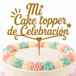 Mi Cake topper de Celebración